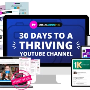 Meredith Marsh – 30 Days to a Thriving YouTube Channel Cheap