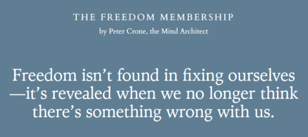 Peter Crone - Freedom Cheap