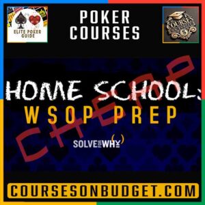 Solve for Why Home School- WSOP Prep Cheap