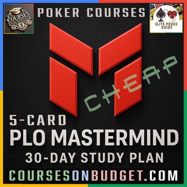 PLO Mastermind 5-Card 30-Day Study Plan
