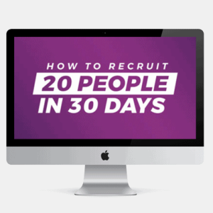 Eric Worre - How To Recruit 20 People In 30 Days Cheap