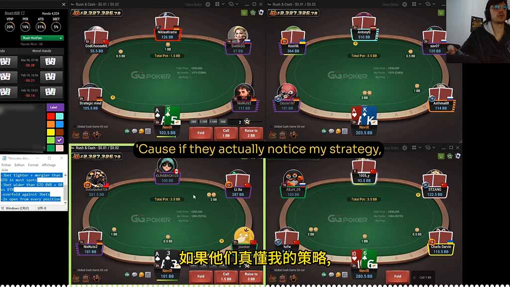 Nevir Poker Crush from NL2 to NL100 Proof