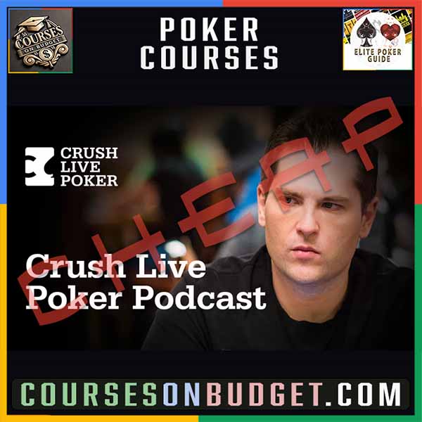 CRUSH LIVE POKER Crush Live Poker Podcast