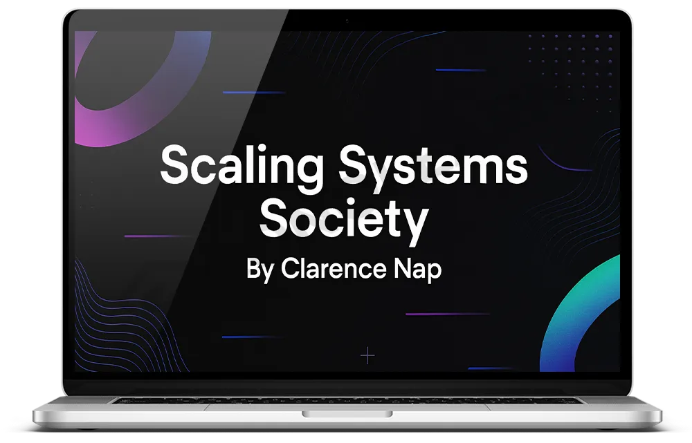 Clarence Nap - Scaling Systems Society Cheap