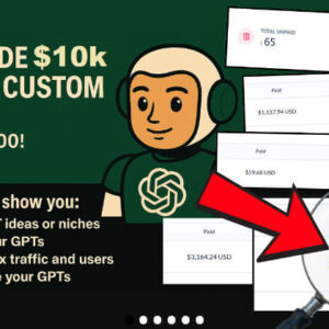 GPTs Money Blueprint - Make Money with GPTs - ChatGPT Store Monetization System Kit Cheap