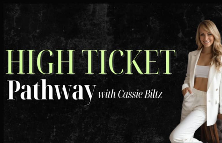 Cassie Blitz - High Ticket Pathway Cheap