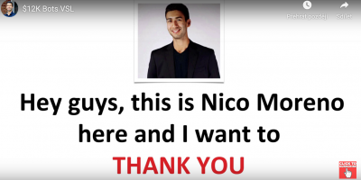 Nick Moreno - 12k Chatbot Cheap