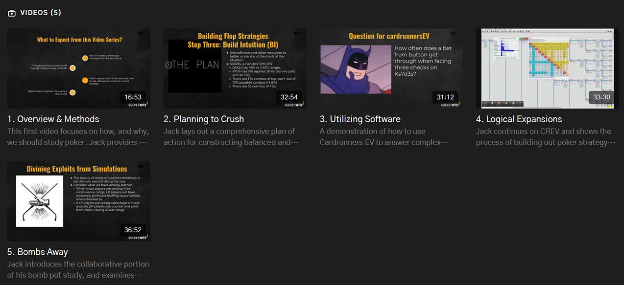 SOLVE FOR WHY CONSTRUCTING SOUND STRATEGIES Proof