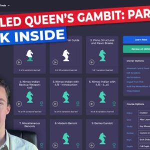 FM Daniel Barrish - The Principled Queen's Gambit - Part 2 Cheap