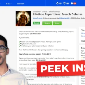 GM Anish Giri - Lifetime Repertoires - French Defense Cheap