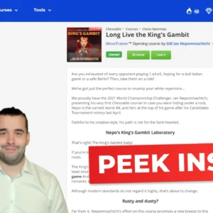GM Ian Nepomniachtchi - Long Live the Kings Gambit Cheap