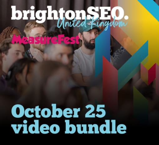 brightonSEO And MeasureFest October 2025 Cheap