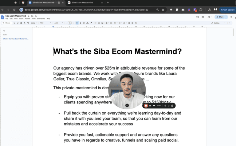 Salif Sibane – Siba Ecom Mastermind (9-Figure Ecom Creatives & Funnels Mastermind) Cheap