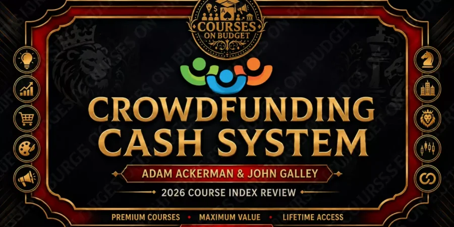 Adam Ackerman John Galley Crowdfunding Cash System review 2026 on Courses On Budget