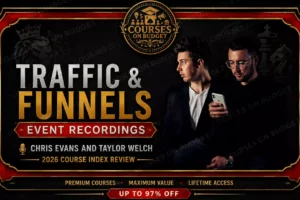 Chris Evans Taylor Welch Traffic and Funnels event recordings review 2026 on Courses On Budget
