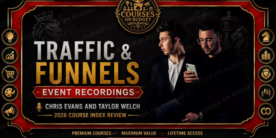 Chris Evans Taylor Welch Traffic and Funnels event recordings review 2026 on Courses On Budget