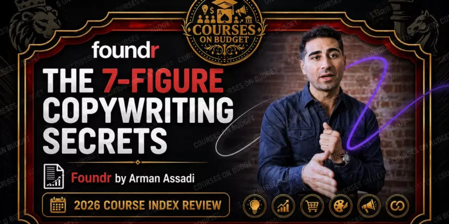 Arman Assadi 7-Figure Copywriting Secrets review 2026 on Courses On Budget