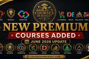 New Premium Courses June 2026 update on Courses On Budget
