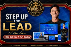 T. Harv Eker Step Up and Lead review 2026 on Courses On Budget