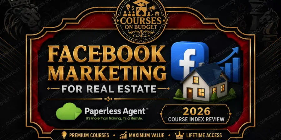 The Paperless Agent Facebook Marketing for Real Estate Course Index Review 2026