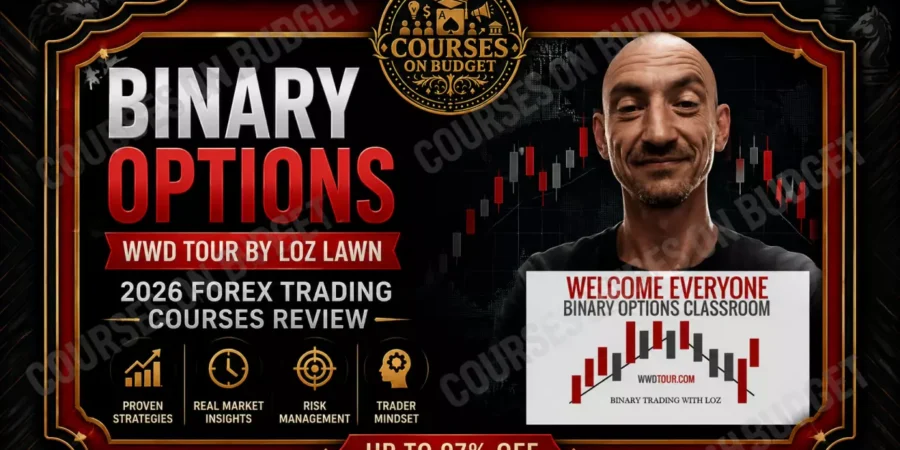 Loz Lawn - WWD Tour’s Binary Options Trading Course review 2026 on Courses On Budget