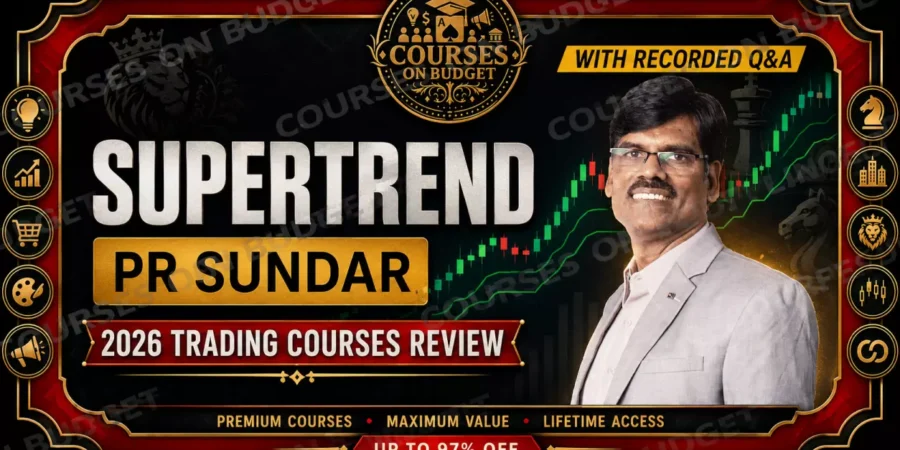 PR Sundar - supertrend course review 2026 on Courses On Budget