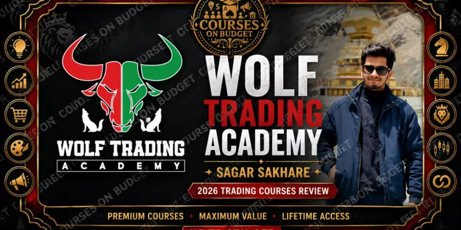 Sagar Sakhare - Wolf Trading Academy review 2026 on Courses On Budget