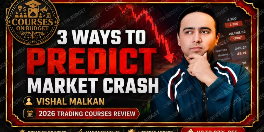 Vishal Malkan – 3 Ways to Predict Market Crash review 2026 on Courses On Budget