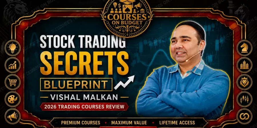 Vishal Malkan – Stock Trading Secrets Blueprint review 2026 on Courses On Budget