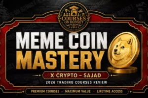 X Crypto – Sajad – Meme Coin Mastery review 2026 on Courses On Budget