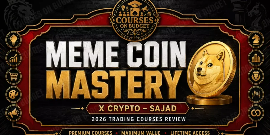 X Crypto – Sajad – Meme Coin Mastery review 2026 on Courses On Budget