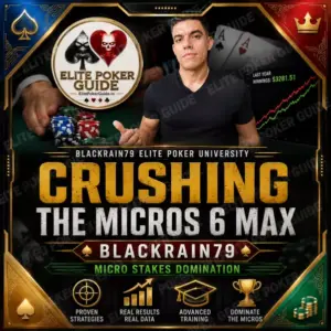 BlackRain79 Crushing the Micros 6 Max on Courses On Budget