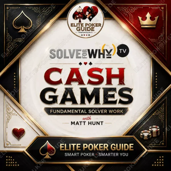 SOLVE FOR WHY Cash Games course