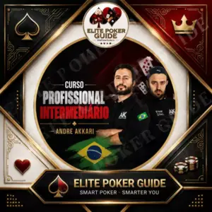 Curso ANDRE AKKARI CURSO PROFISSIONAL INTERMEDIÁRIO de poker em português na Courses On Budget