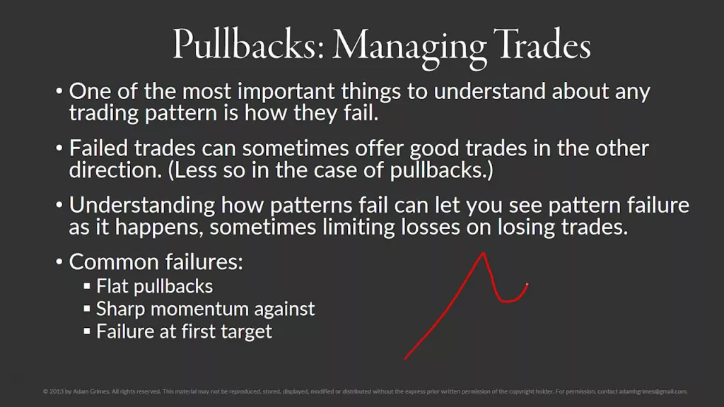 Ways pullbacks fail including the flat failure, Adam Grimes Art and Science of Trading 2026 Ways pullbacks fail including the flat failure, Adam Grimes Art and Science of Trading 2026