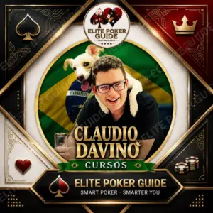 Curso CLAUDIO DAVINO 2018 CURSOS de poker em português na Courses On Budget