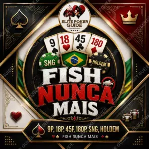 Curso FISH NUNCA MAIS 9P, 18P, 45P, 180P, SNG, HOLDEM MANAGER REVIEWS (60 videos) de poker em português na Courses On Budget