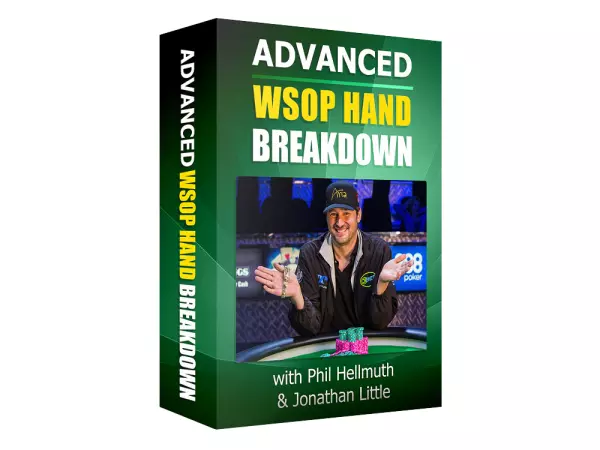 PokerCoaching WSOP Hand Breakdown with Phill Hellmuth poker course on Courses On Budget