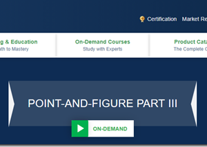 Wyckoff Analytics Point And Figure Part III course index on Courses On Budget