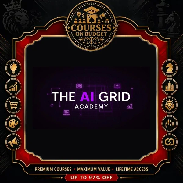 Andrew Black AI Grid Academy review 2026 — AI income framework and Make.com templates on Courses On Budget