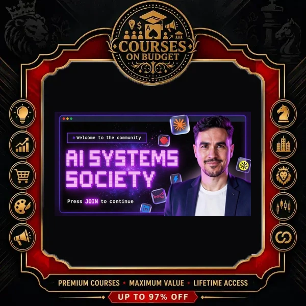 Jordan Rafealov AI Systems Society review 2026 on Courses On Budget