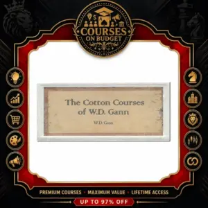 The Cotton Courses of W.D. Gann – Cotton is King trading course 2026 on Courses On Budget